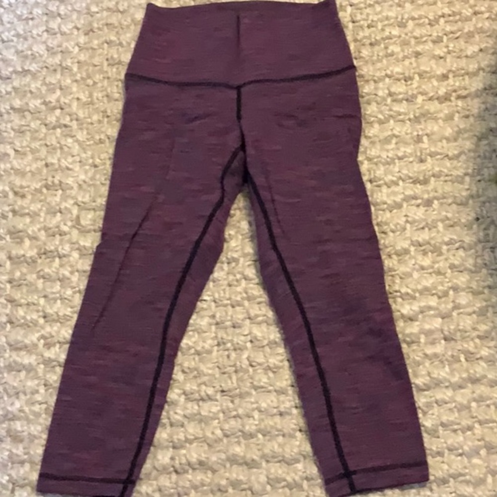 Lululemon cropped leggings